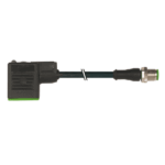Cáp 2.5m có đầu nối M12 male A-code & đầu nối van form BI MSUD của Murrelektronik 7000-40961-6360250-heeader