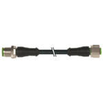 Cáp 2m 2 đầu nối M12 male 0° M12 female 0° A-code 4 chân 7000-40021-6540200- header