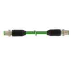 Cáp mạng Ethernet 0.3m bọc chống nhiễu có 2 đầu nối M12 male