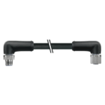 Cáp nguồn 1m 2 đầu nối M12 male 90° - female 90° L-code 5 chân 7000-P4271-P040100-header
