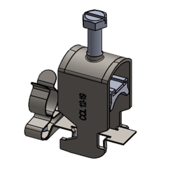 Kẹp cáp thoát nhiễu EMC lắp C-rail CC-LFC 12-19 HEADER