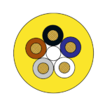 Cáp cuộn 355mm 100m 5 ruột 7000-C0101-1260000 - HEADER