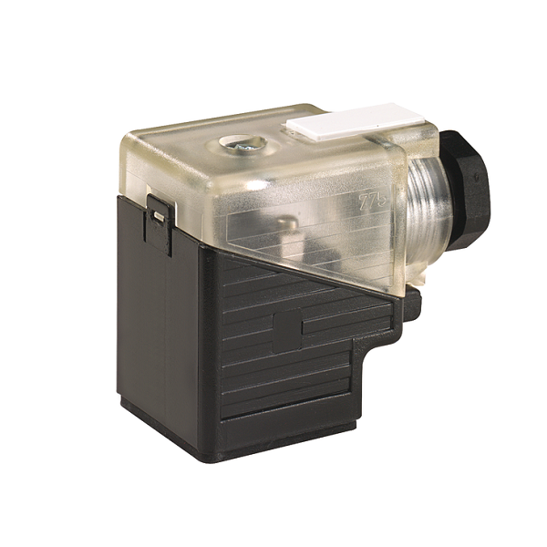 Đầu nối van điện từ form A 18mm có LED SVS 7000-29541-0000000 - HEADER