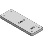 Miếng chặn lỗ khoét khung đầu vào cáp BPK 42024 header