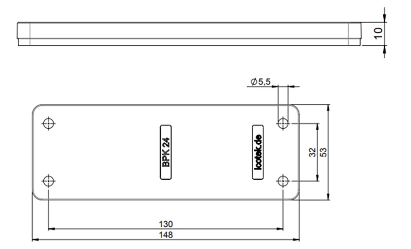 Miếng chặn lỗ khoét khung đầu vào cáp BPK 42024 - detail 