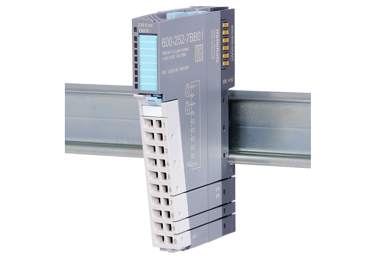 Mô-đun ngõ vào 2AI điện áp DC 16bit cách ly TB20 600-252-7BB01 - interface