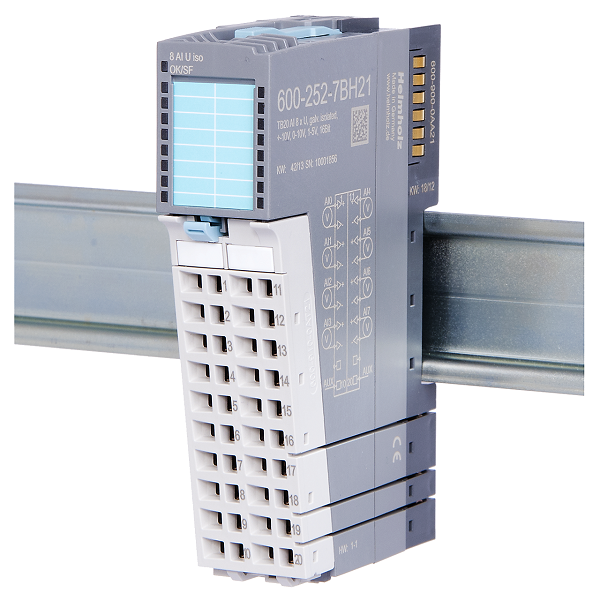 Mô-đun ngõ vào 8AI điện áp DC 16bit cách ly TB20 600-252-7BH21 - header