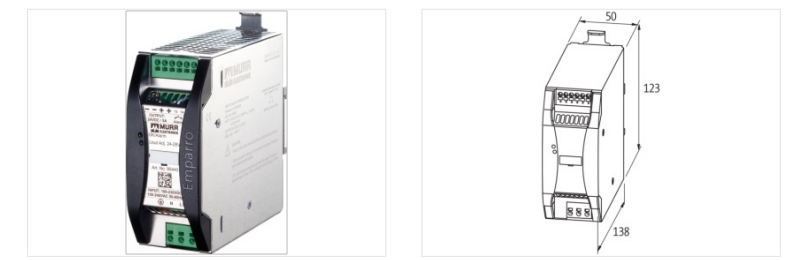 Bộ nguồn 1 pha DC 24V 5A Emparro 85440 - DETAIL