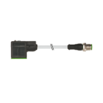 Cáp 2m chuyển đổi M12 male 0° A-code - van điện từ form A 7000-40881-2160200 - HEADER