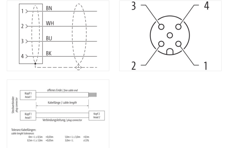 Cáp 30m bọc giáp có đầu nối M12 female 0° A-code 4 chân 7000-13201-3353000 - DETAIL 2
