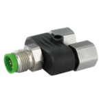 Đầu nối chia dạng T M12 male / 2xM12 female A-code V2A 7002-41121-0000000 - HEADER