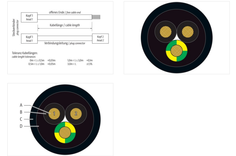 Đầu nối van điện từ form A có 5m cáp MSUD 7000-18021-6260500 -DETAIL 2