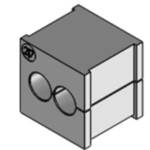 Đệm 2 cáp 7mm KT 2.7 41202 header