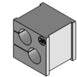 Đệm 2 cáp 8mm KT 2|8 39917