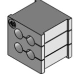 Đệm 4 cáp 5mm KT 4|5 39908 header