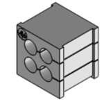 Đệm 4 cáp 6mm KT 4|6 39932