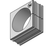 Đệm cáp 34-35mm KT34 41234 HEADER