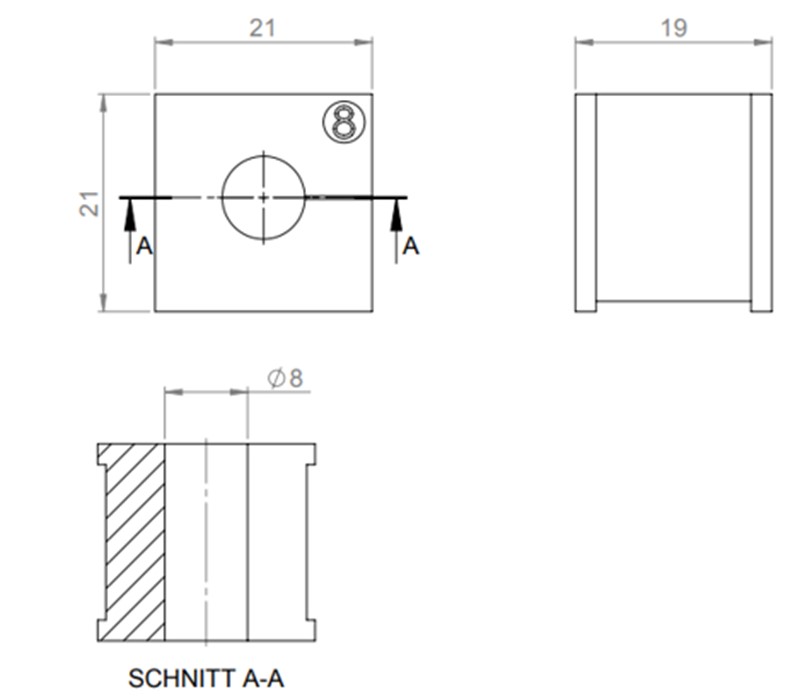 Đệm cáp 8-9mm KT8 41208 detail 