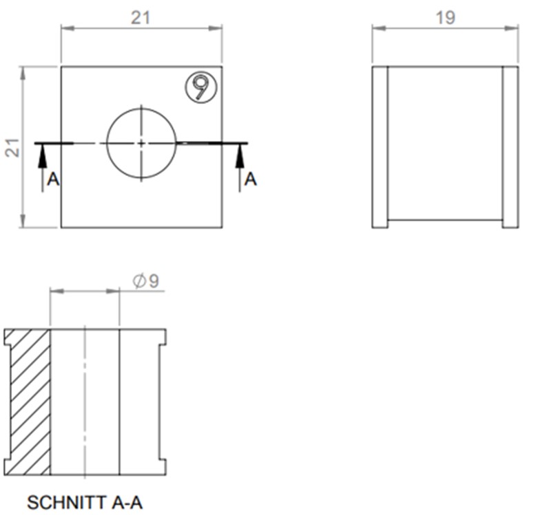 Đệm cáp 9-10mm KT9 41209 detail 