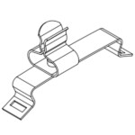 Kẹp cáp chống nhiễu lắp DIN-rail 36810 header