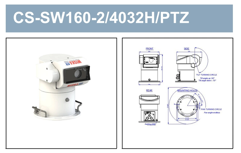 Camera ngoài trời kiểu lật xoay 4MP 10113234 - body