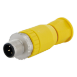 Đầu nối màu vàng M12 male 0° A-code 5 chân 7030-12731-0000000 - HEADER