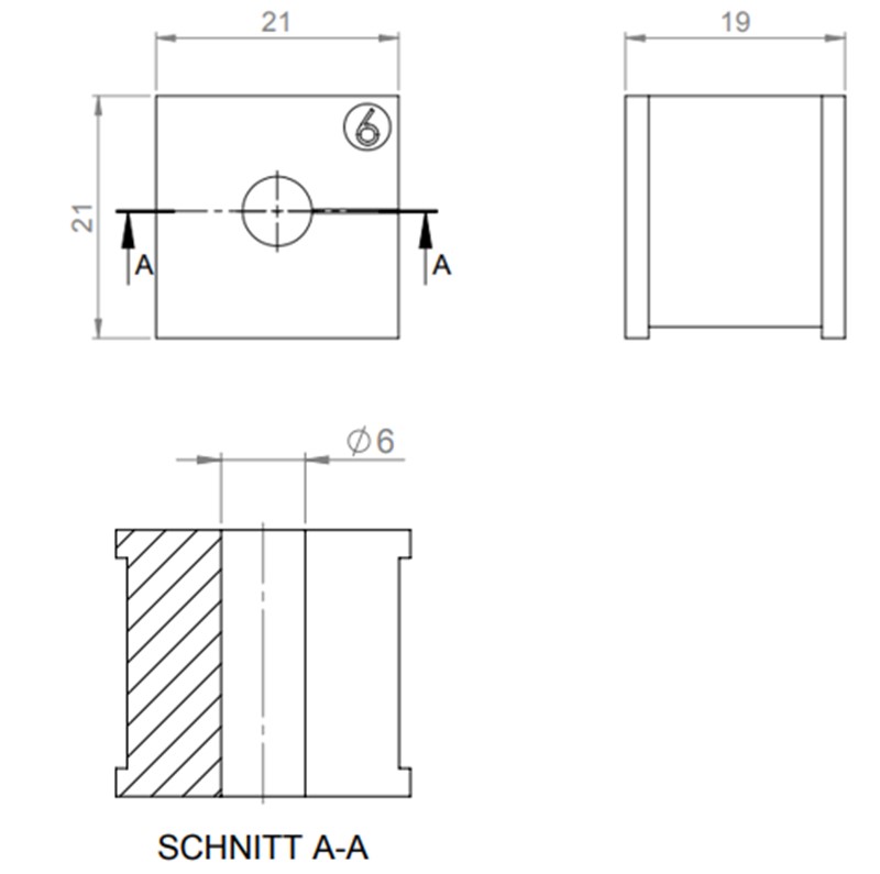 Đệm cáp nhỏ cho cáp 6-7mm KT6 41206 detail