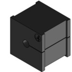 Đệm đen nhỏ đầu vào cáp 4-5mm KT4 41304 header