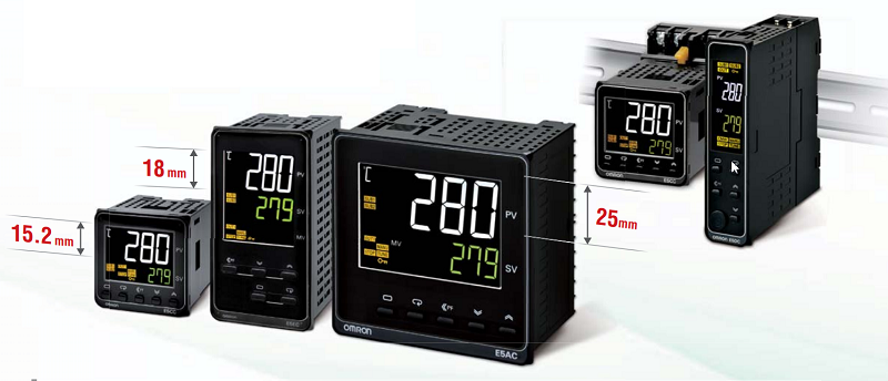 Đồng hồ nhiệt 48x48mm ngõ ra relay E5CC-RX2ASM-800 - body