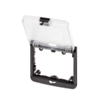 Khung đôi ổ cắm mặt tủ có nắp đậy MSDD 4000-68522-0000001 - HEADER