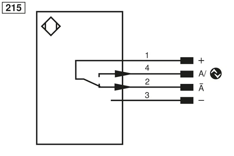 Cảm biến phản xạ gương OLWK503A0002 - circuit