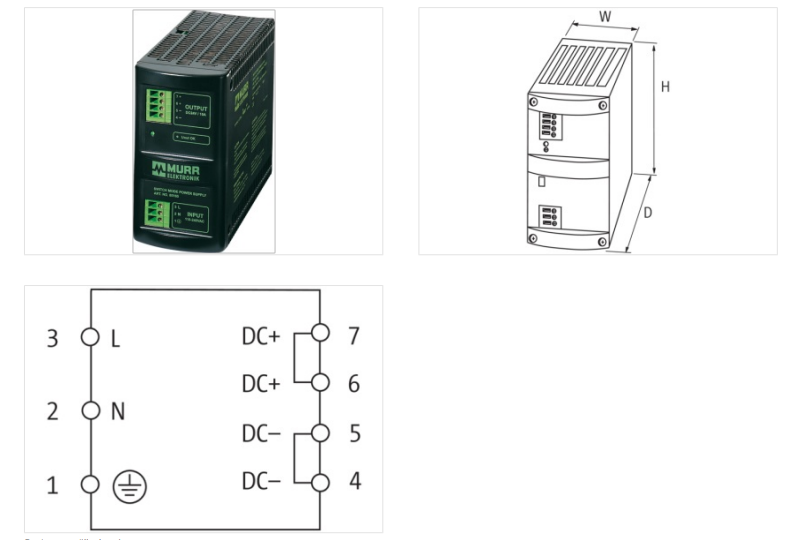 Bộ nguồn DC 24V 10A MCS-B 85165 - DETAIL