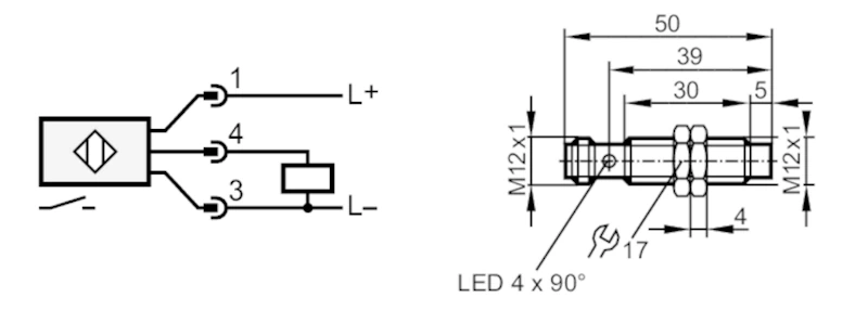 Cảm biến tiệm cận IFM IFT200 - detail
