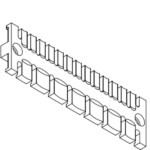 Phụ kiện giữ cố định 13 cáp ZL 32116 header