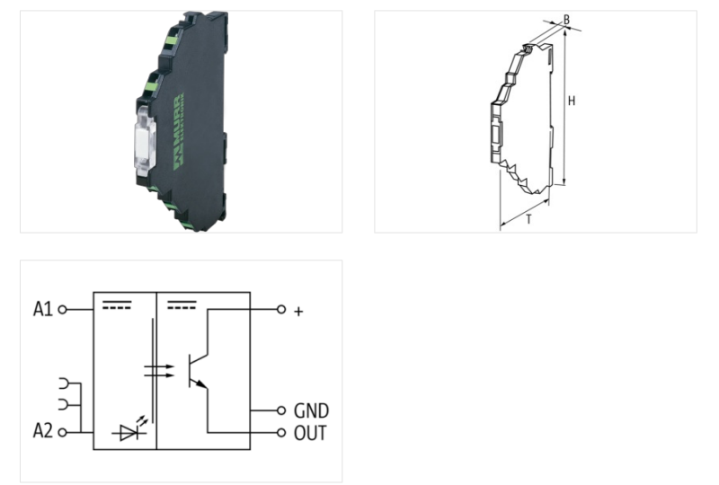 Rơ-le quang 24VDC 0.1A MIRO 526100 - DETAIL