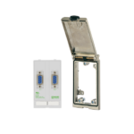 Trọn bộ ổ cắm SUB-D9 lắp măt tủ điện MODLINK MSDD 4000-68113-0000000 - HEADER