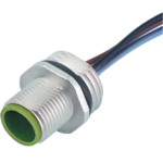 Đầu nối lắp mặt tủ M12 male A-code 4 chân có sẵn 2m cáp 7000-13502-9710200-header