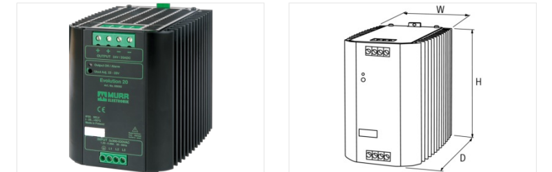 Bộ nguồn 3 pha DC 24V 20A Evolution 85002 - DETAIL