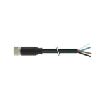 Cáp 5m có đầu nối M8 female 0° A-code 4 cực 7000-08061-6110500 - HEADER