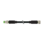 Cáp PUR 0.2m có 2 đầu nối M8 male 0° / M8 female 0° A-code 3 chân 7000-88001-6300020 - HEADER