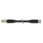 Cáp PUR 0.6m 2 đầu nối M8 male 0° / M8 female 0° A-code 3 cực 7000-88001-6300060 - HEADER
