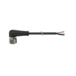 Cáp PVC 20m có đầu nối M12 female 90° A-code 3 cực 7000-12321-6132000 - HEADER