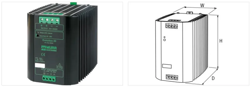 Bộ nguồn 3 pha DC 24V 20A EVOLUTION 85002 - detail