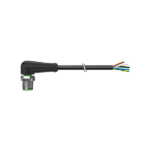 Cáp PUR dài 1.5m có đầu nối M12 male 90° A-code 5 cực 7000-12121-6350150 - HEADER