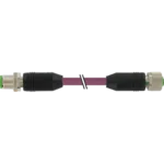 Cáp nối M12 MaleFemale 0° B-coded Shielded 20m - header