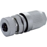 Đầu nối M12 Power female 0° L-code IDC 5 cực có shield - header