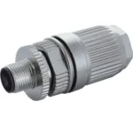 Đầu nối M12 Power male 0° L-code IDC 5 cực có shield - header