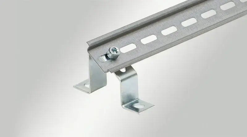 Giá đỡ DIN rail và bus bar 10x3mm 36058 body 1