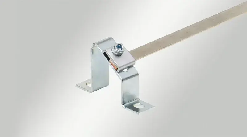 Giá đỡ DIN rail và bus bar 10x3mm 36058 body 2