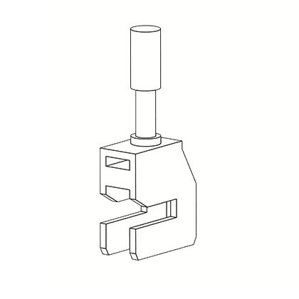 Kẹp cáp EMC cho busbar 10x3mm 36282 - header